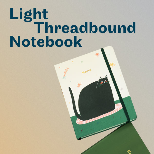 Light Threadbound Notebook