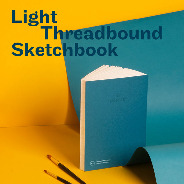 Light Threadbound Sketchbook