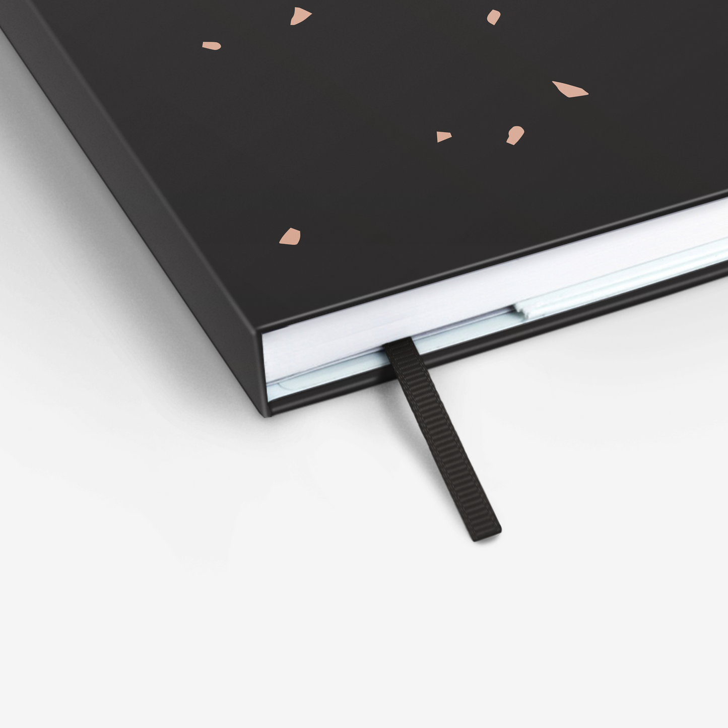 Threadbound Notebook - Black Speckle (MRT_H025-LG)