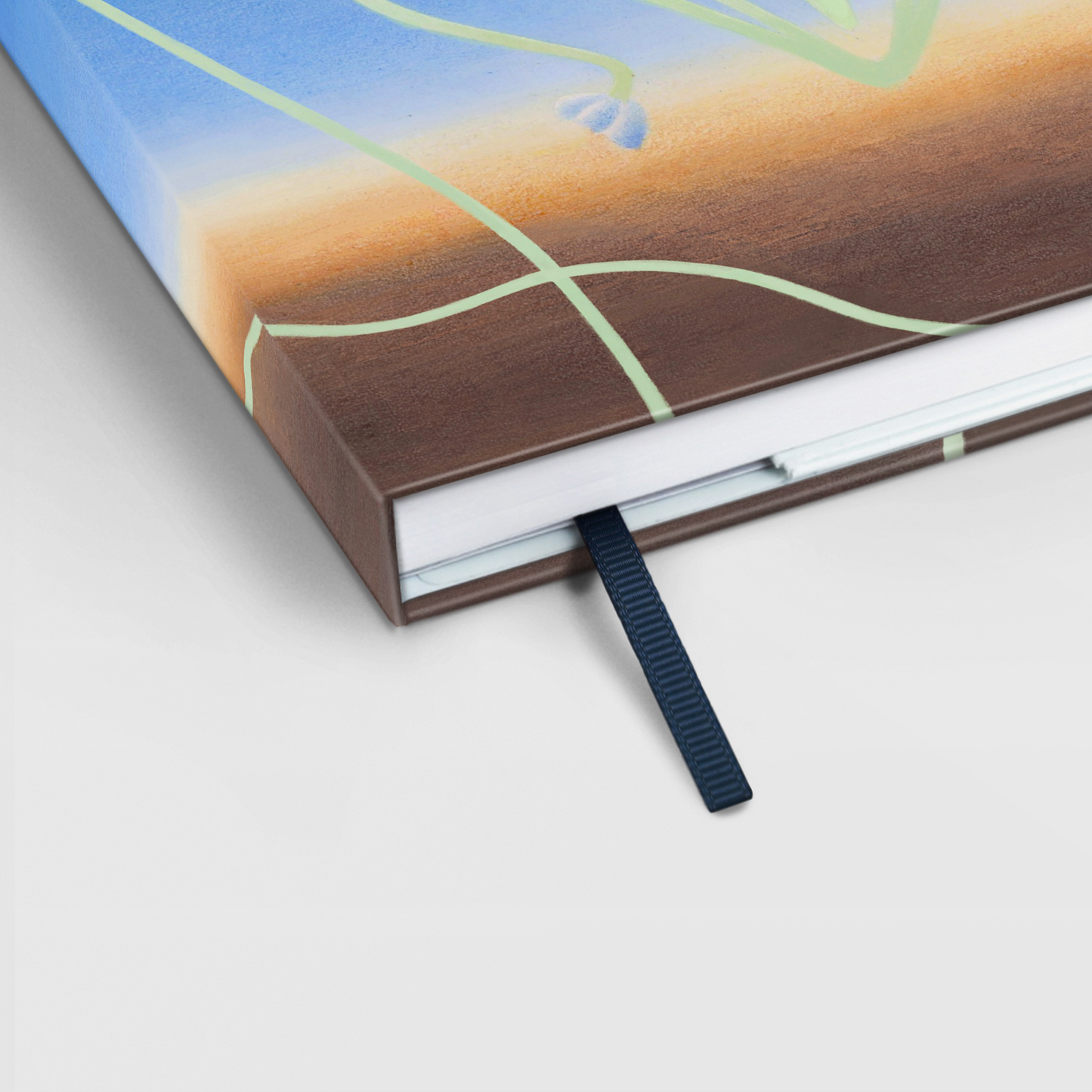 Desert Flower Threadbound Notebook