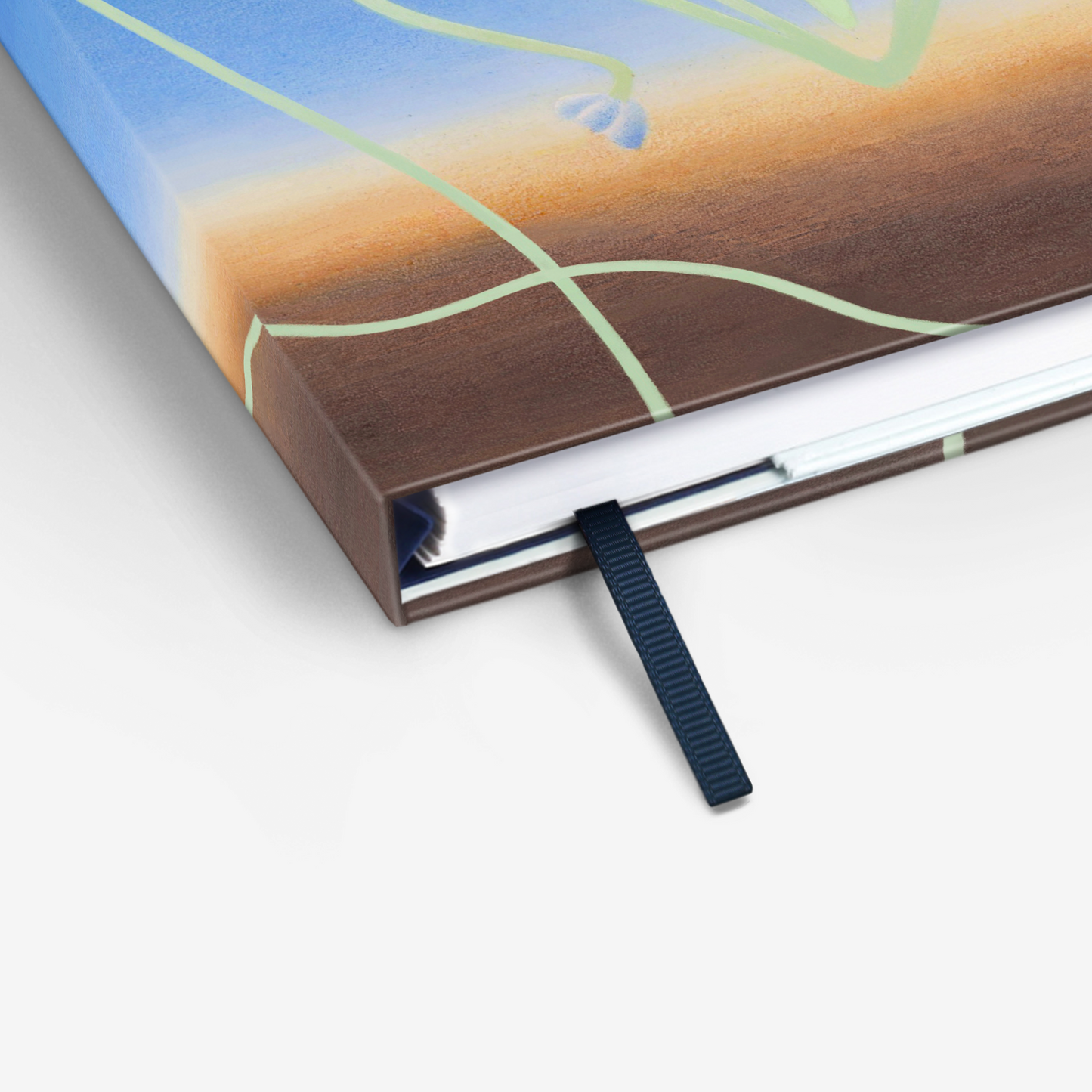 Dessert Flower Wirebound Notebook