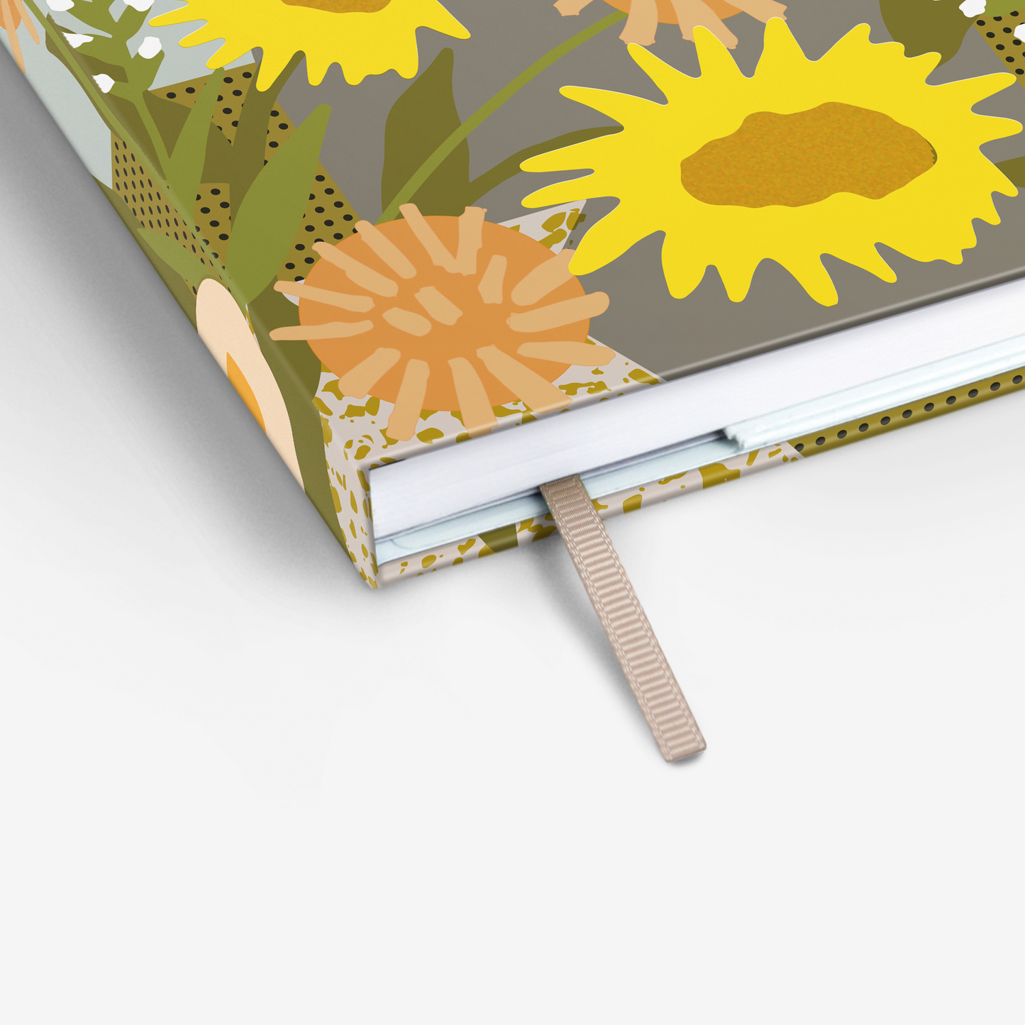 Threadbound Notebook - Sunflowers (MRT_H063-LG)