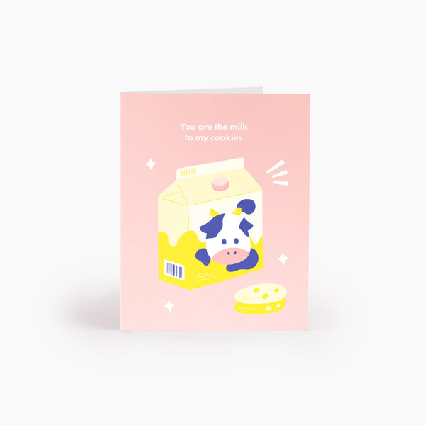 Milk & Cookies Greeting Card