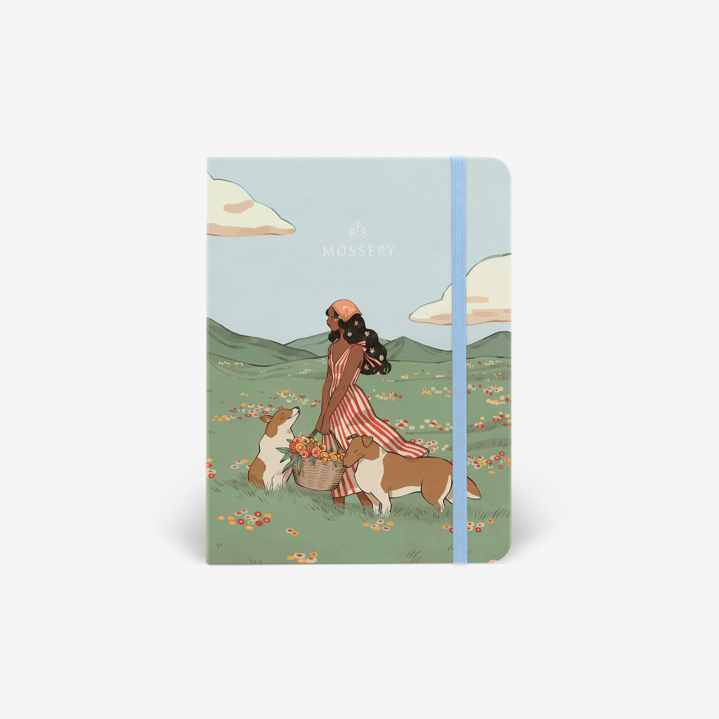 Spring Collies Half-Year Undated Planner (MLT_H082-LG)