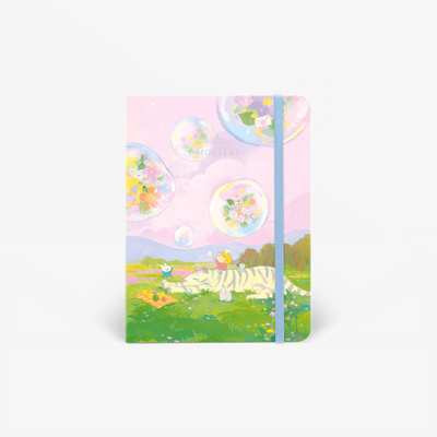 Refillable Wirebound Notebook - Bubble Wishes (MRT_H117-LG)