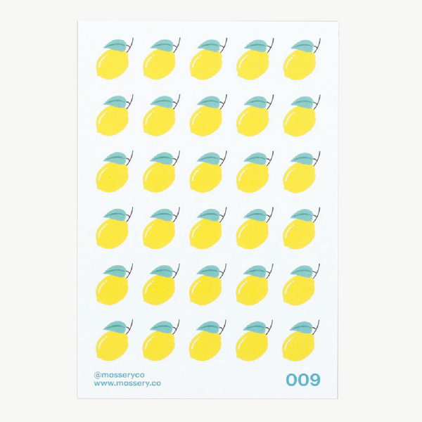 Mossery Stickers: Lemon (STC-009)