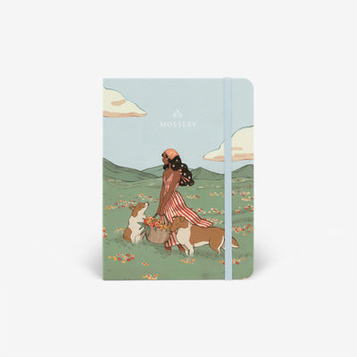 Refillable Undated Planner - Spring Collies (MRT_H082-LG)