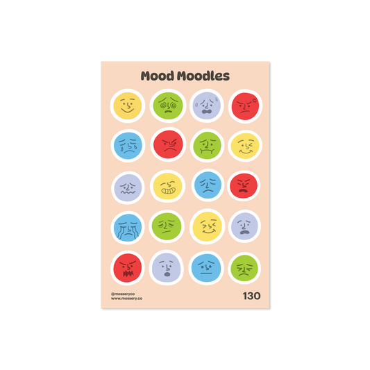 Mossery Stickers: Mood Moodles (STC-130)