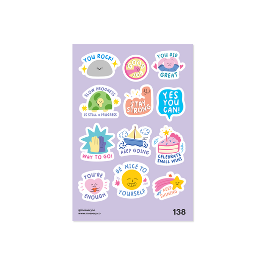 Mossery Stickers: You Rock (STC-138)