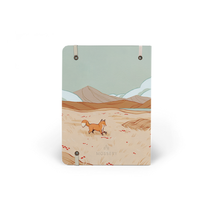 Refillable Wirebound Notebook - Autumn Foxes (MRT_H079-LG)