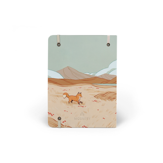 Threadbound Notebook - Autumn Foxes (MRT_H079-LG)