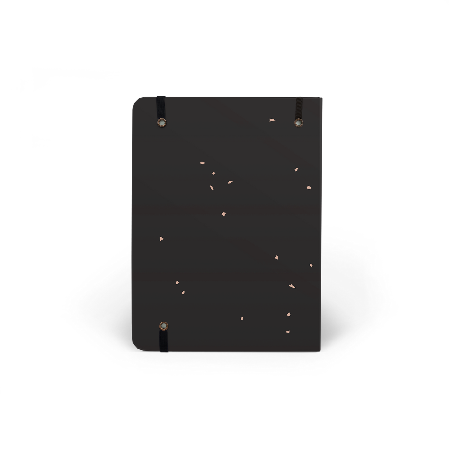 Light Threadbound Notebook - Black Speckle (MLT_H025-LG)