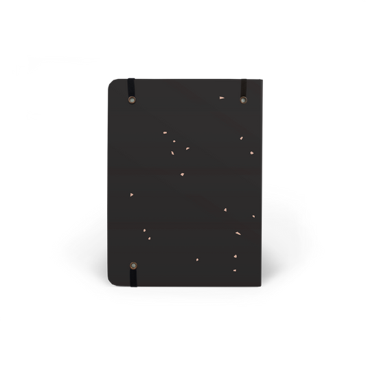 Threadbound Notebook - Black Speckle (MRT_H025-LG)