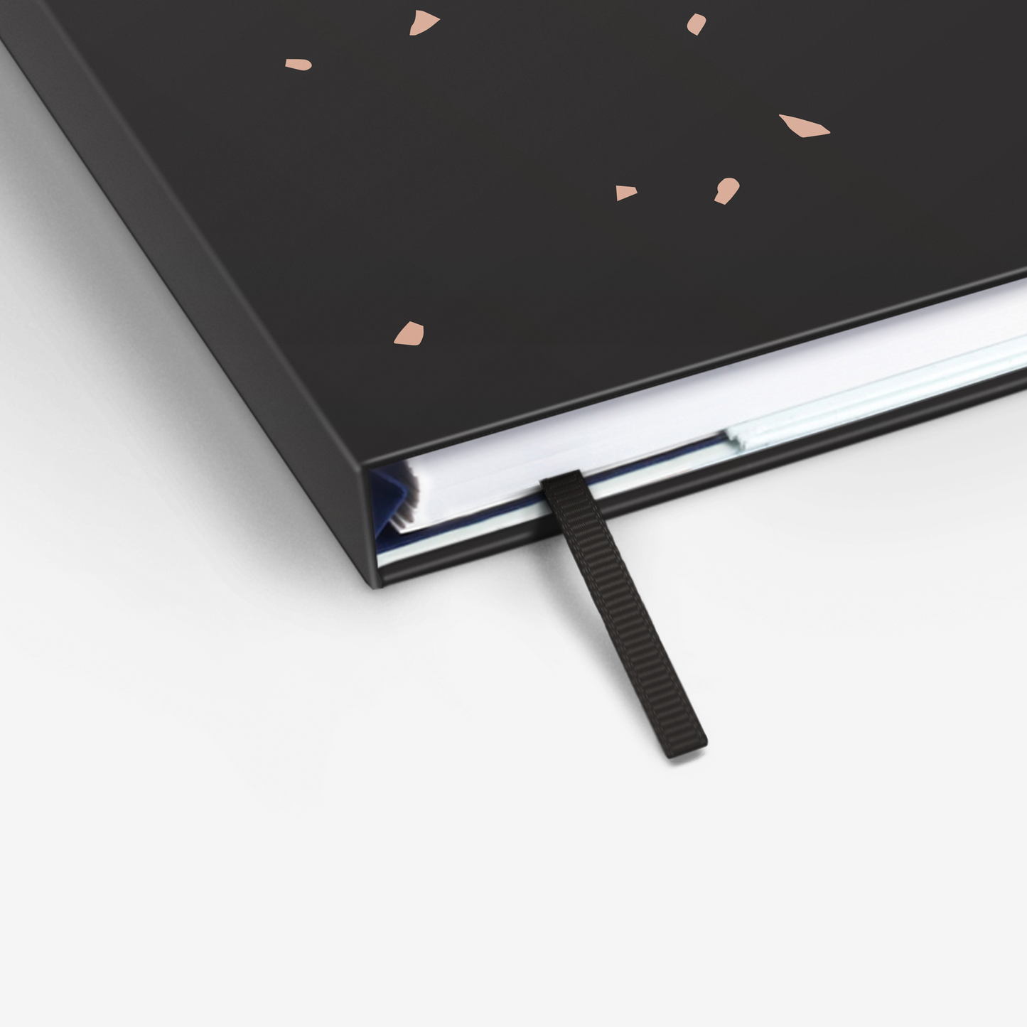 Refillable Wirebound Sketchbook - Black Speckle (MRT_H025-LG)