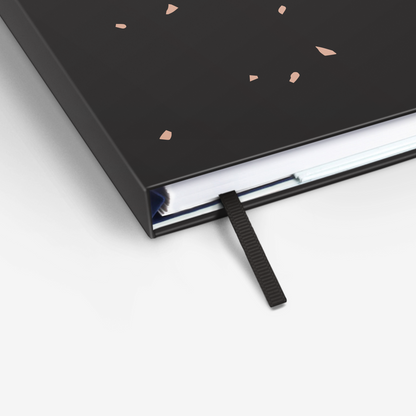 Refillable Wirebound Sketchbook - Black Speckle (MRT_H025-LG)