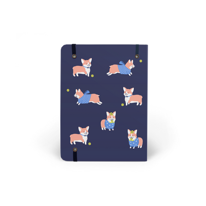 Refillable Wirebound Sketchbook - Corgi Navy (MRT_H030-LG)