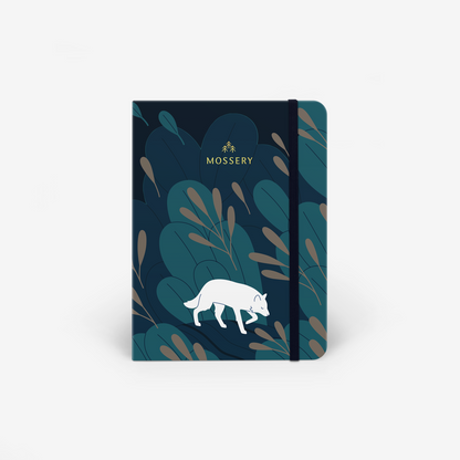 Refillable Wirebound Notebook - Night Wolf (MRT_H056-LG)