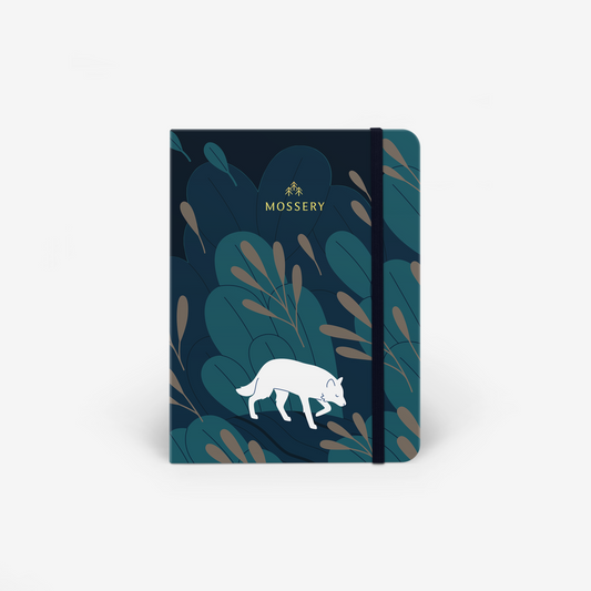 Refillable Wirebound Notebook - Night Wolf (MRT_H056-LG)
