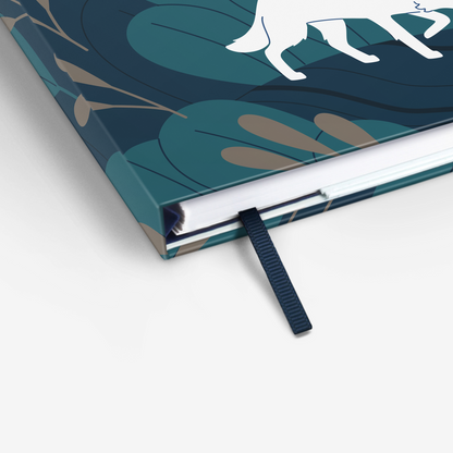 Refillable Wirebound Sketchbook - Night Wolf (MRT_H056-LG)