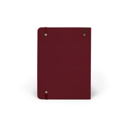 Refillable Wirebound Sketchbook - Plain Burgundy (MRT_H038-LG)
