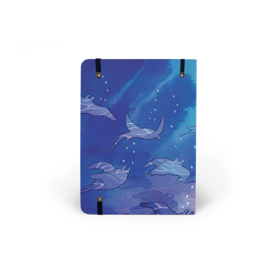 Light Threadbound Notebook - Shallows (MLT_H061-LG)