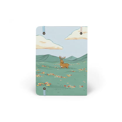Refillable Wirebound Sketchbook - Spring Collies (MRT_H082-LG)
