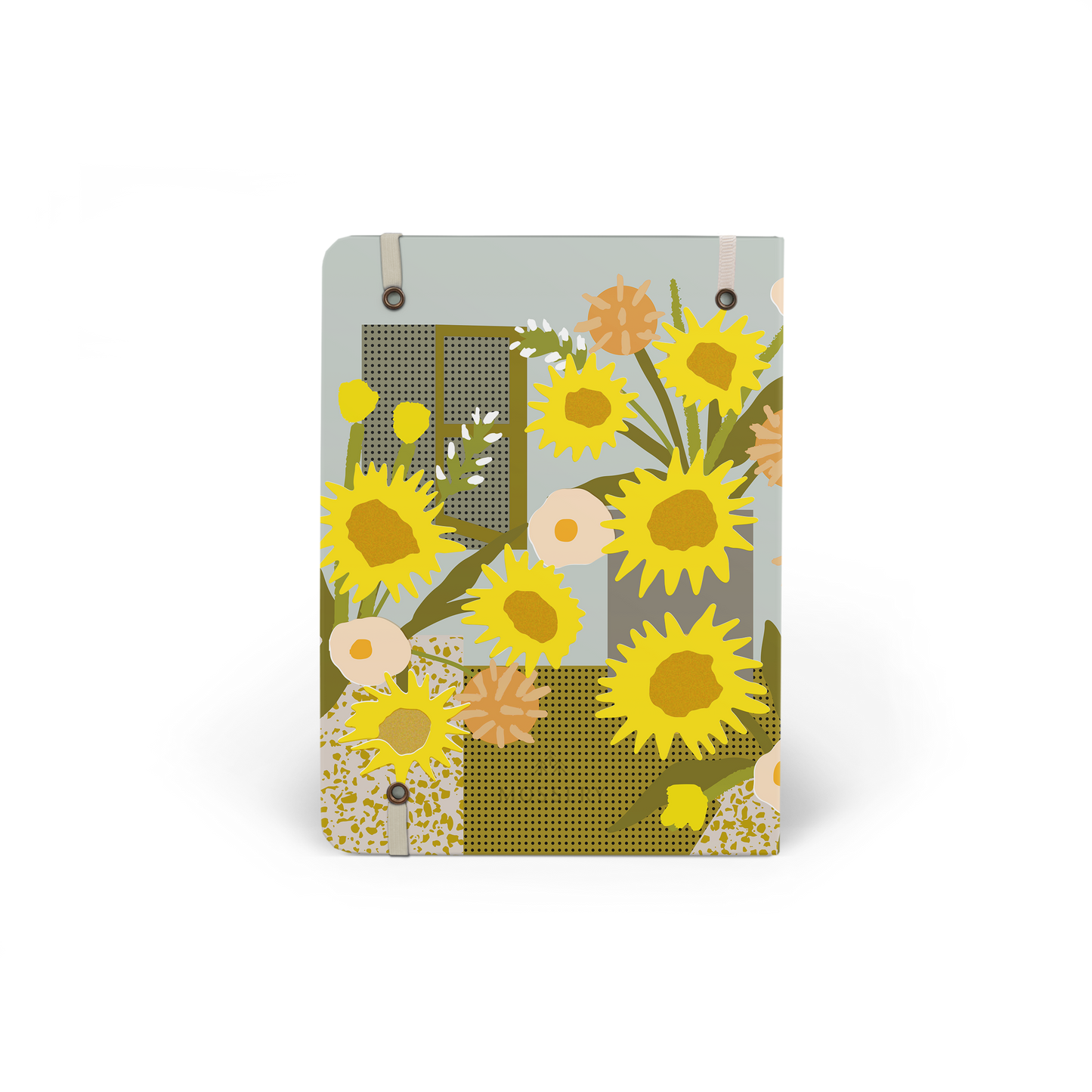 Refillable Wirebound Sketchbook - Sunflowers (MRT_H063-LG)