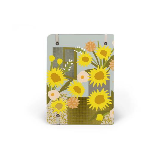 Refillable Wirebound Sketchbook - Sunflowers (MRT_H063-LG)
