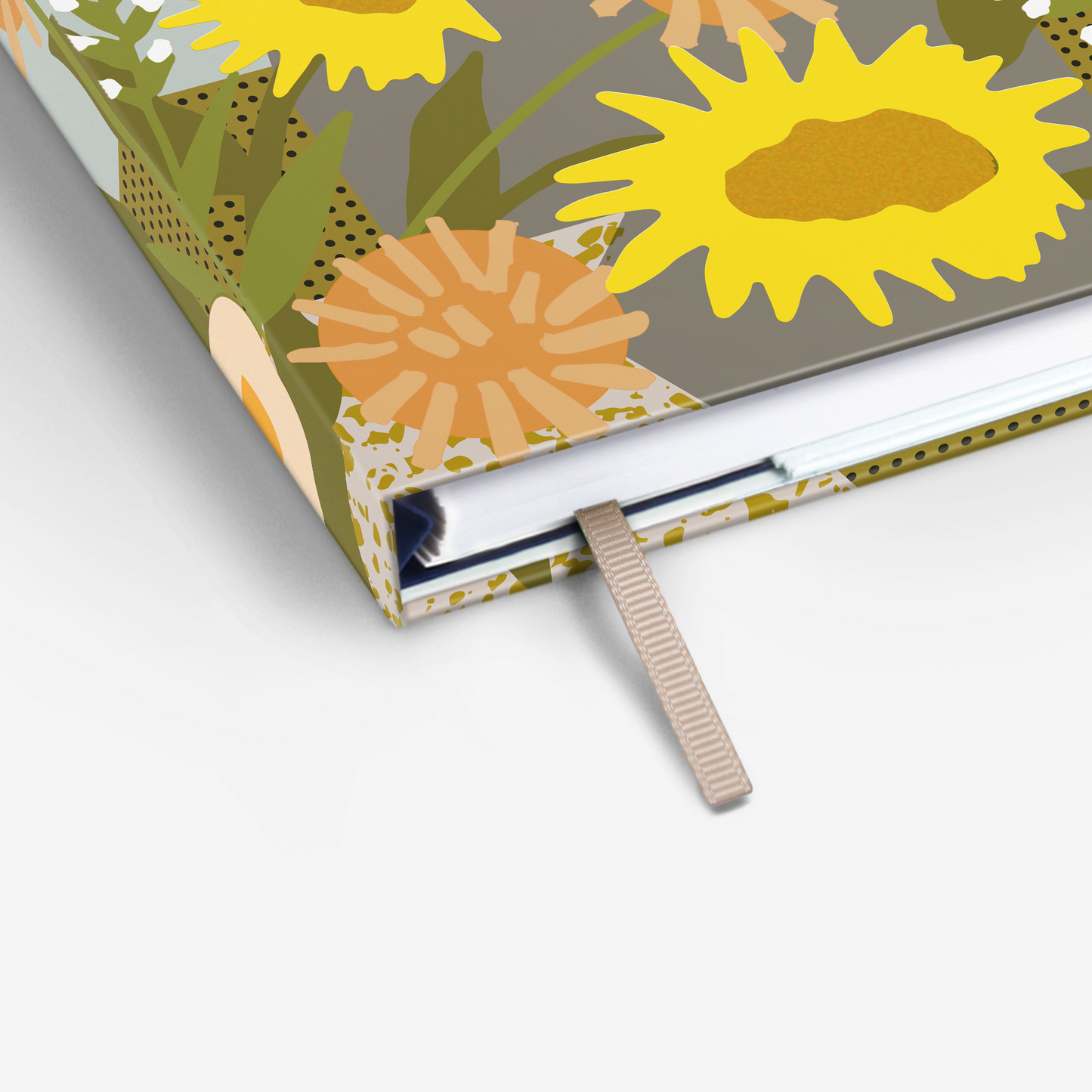 Refillable Wirebound Sketchbook - Sunflowers (MRT_H063-LG)
