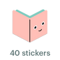 Mossery Stickers: Book (STC-001)