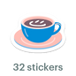 Mossery Stickers: Coffee (STC-004)