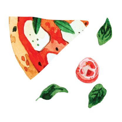 Artist Series Stickers: Pizza (STC-501)