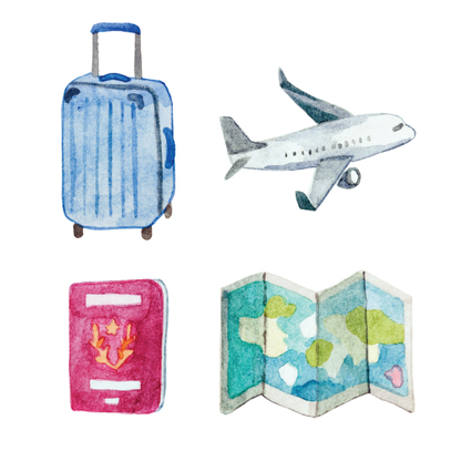 Artist Series Stickers: Travel (STC-506)