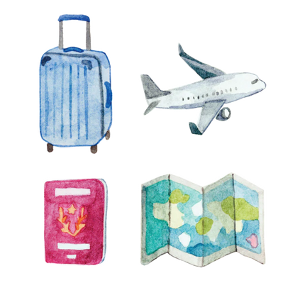 Artist Series Stickers: Travel (STC-506)
