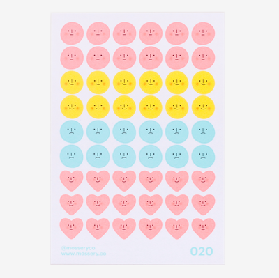 Mossery Stickers: Moods (STC-020)