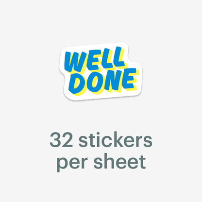 Mossery Stickers: Well Done (STC-007)