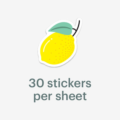 Mossery Stickers: Lemon (STC-009)