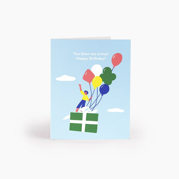 Balloon Wishes Greeting Card