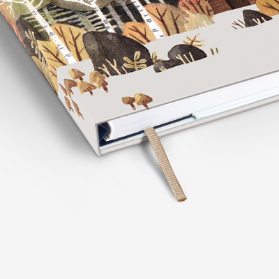 Refillable Wirebound Notebook - Birch Forest (MRT_H107-LG)