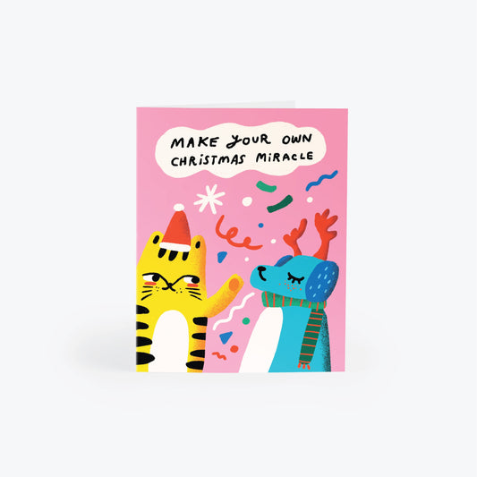 Christmas Miracles Greeting Card