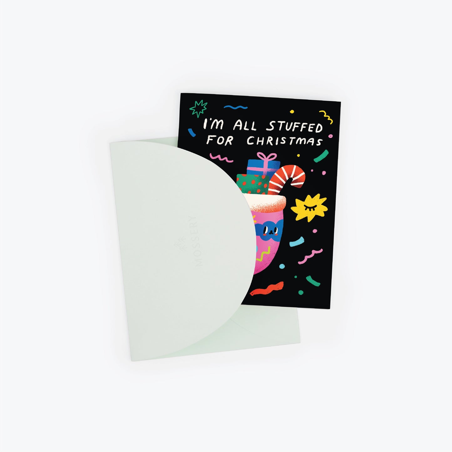 Christmas Stocking Greeting Card