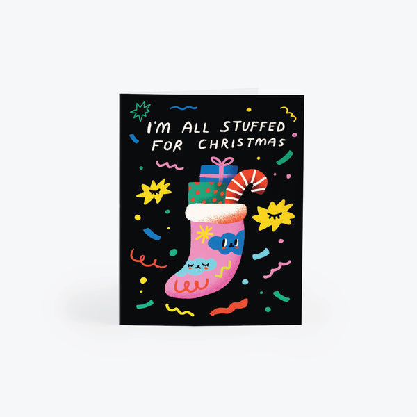 Christmas Stocking Greeting Card