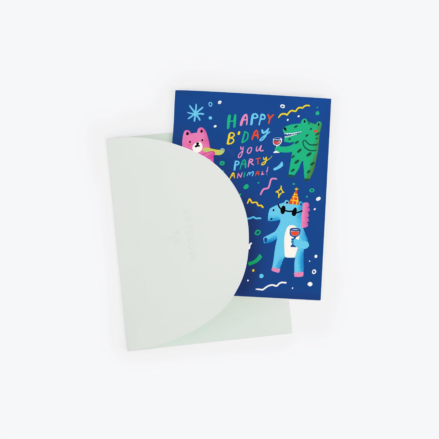 Party Animals Greeting Card