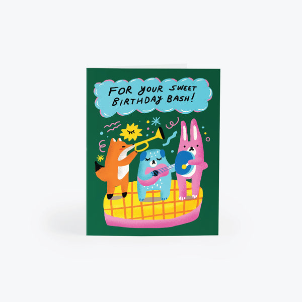 Birthday Jazz Greeting Card