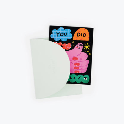 Thumbs Up Greeting Card