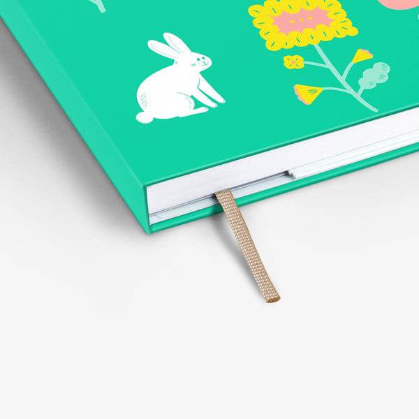 Threadbound Notebook - Garden Green (MRT_H016-LG)