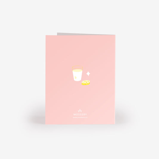 Milk & Cookies Greeting Card