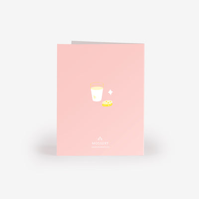 Milk & Cookies Greeting Card