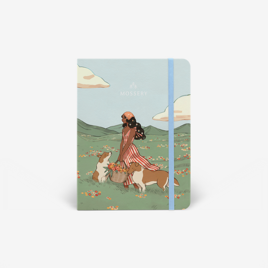 Spring Collies Half-Year Undated Planner (MLT_H082-LG)