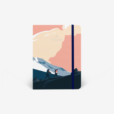 Light Threadbound Notebook - Uphill (MLT_H105-LG)